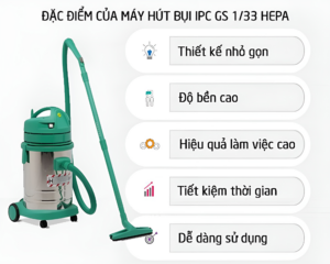 Máy hút bụi phòng sạch GS 1/33 HEPA ISO5