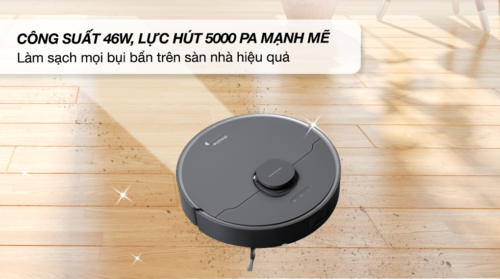 Robot hút bụi lau nhà Dreame D10S Plus - Công suất Robot hút bụi lau nhà Dreame D10S Plus - Công suất