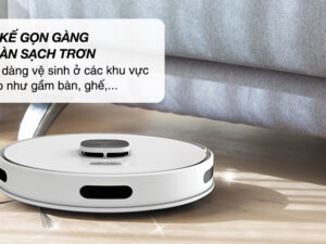 Robot hút bụi lau nhà Hitachi RV-X20M 3 Robot hút bụi lau nhà Hitachi RV-X20M - Thiết kế gọn gàng