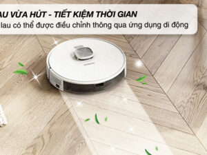 Robot hút bụi lau nhà Hitachi RV-X20M 2 Robot hút bụi lau nhà Hitachi RV-X20M - Vừa hút vừa lau