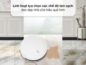 Robot hút bụi lau nhà Xiaomi Vacuum E10 3 Linh hoạt chọn chế độ