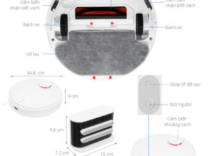 Robot hút bụi lau nhà Xiaomi Vacuum S10