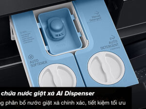 Máy giặt Samsung Inverter 11 kg WW11CB944DGBSV 4 Máy giặt Samsung Inverter 11 kg WW11CB944DGBSV - Ngăn AI Dispenser tối ưu nước giặt xả