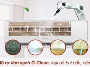 Điều hoà Gree Inverter 1.5 HP CHARM12CI 4 Máy lạnh Gree Inverter 1.5 HP CHARM12CI - Tiện ích