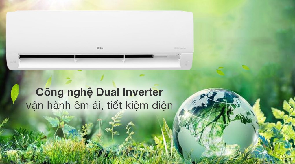 Máy lạnh LG Inverter 2.5 HP V24WIN1 - Công nghệ tiết kiệm điện