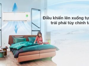 Điều hoà Toshiba Inverter 2HP RAS-H18S4KCV2G-V 4 Máy lạnh Toshiba Inverter 2 HP RAS-H18S4KCV2G-V - Cơ chế thổi gió