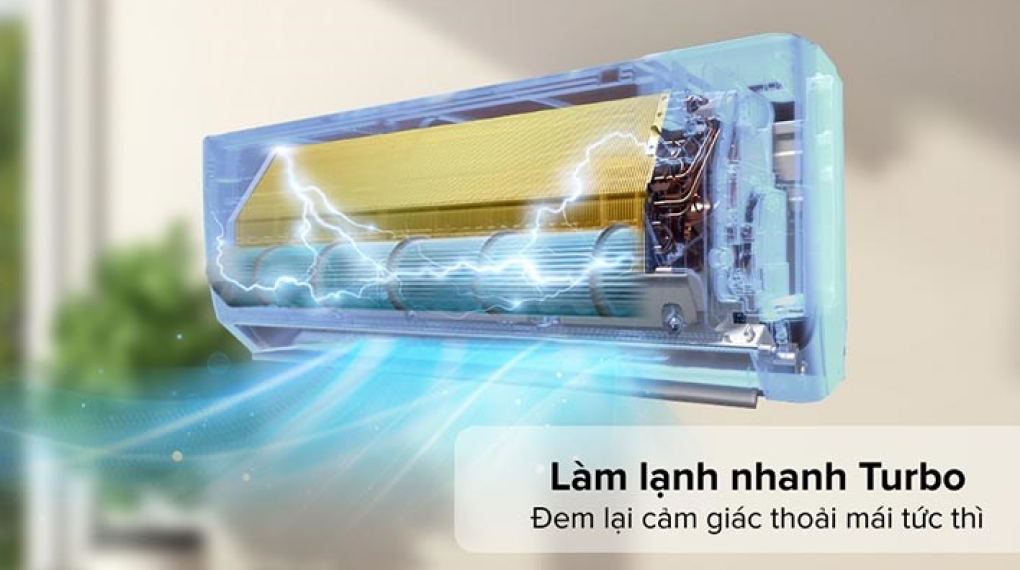 Máy lạnh 2 chiều Gree Inverter 1.5 HP CHARM12HI - Công suất làm lạnh