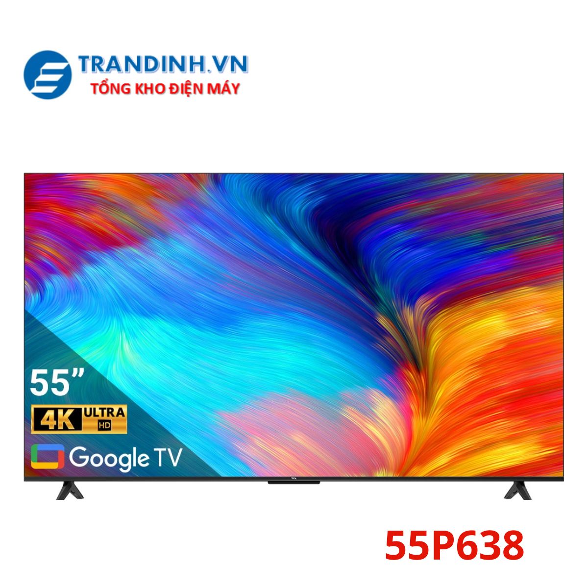 Tivi TCL 55P638 | 55 inch 4K LED Google tivi