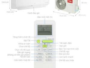 Máy lạnh TCL Inverter 1.5 HP TAC-13CSD/XAB1I 4 Máy lạnh TCL Inverter 1.5 HP TAC-13CSD/XAB1I
