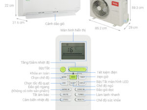 Máy lạnh TCL Inverter 2.5 HP TAC-24CSD/XAB1I 4 Máy lạnh TCL Inverter 2.5 HP TAC-24CSD/XAB1I
