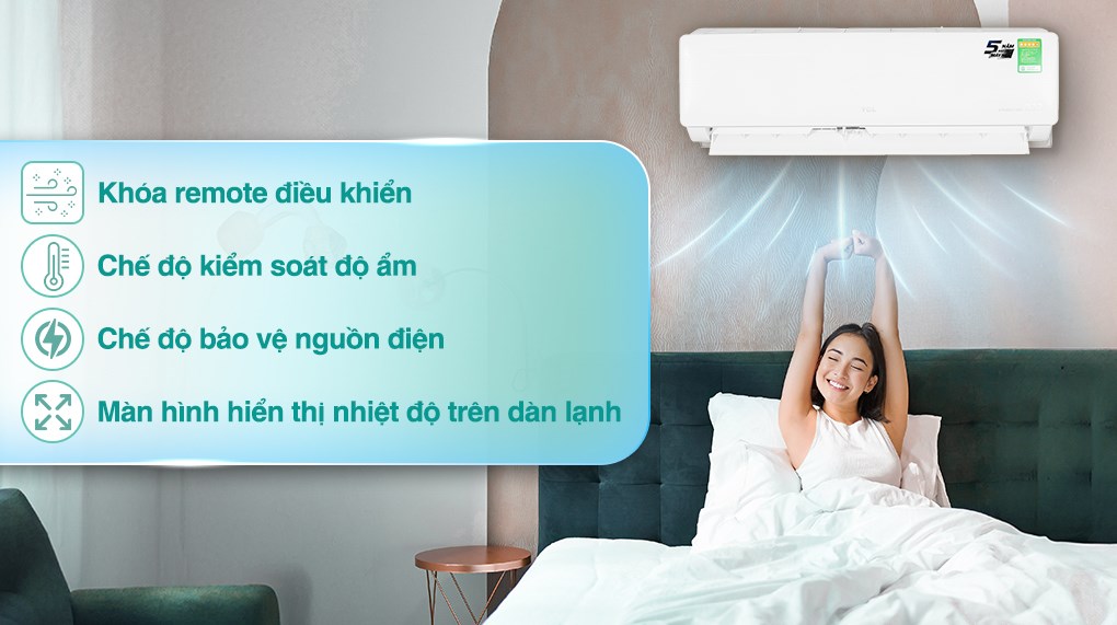 Máy lạnh TCL Inverter 2.5 HP TAC-24CSD/XAB1I