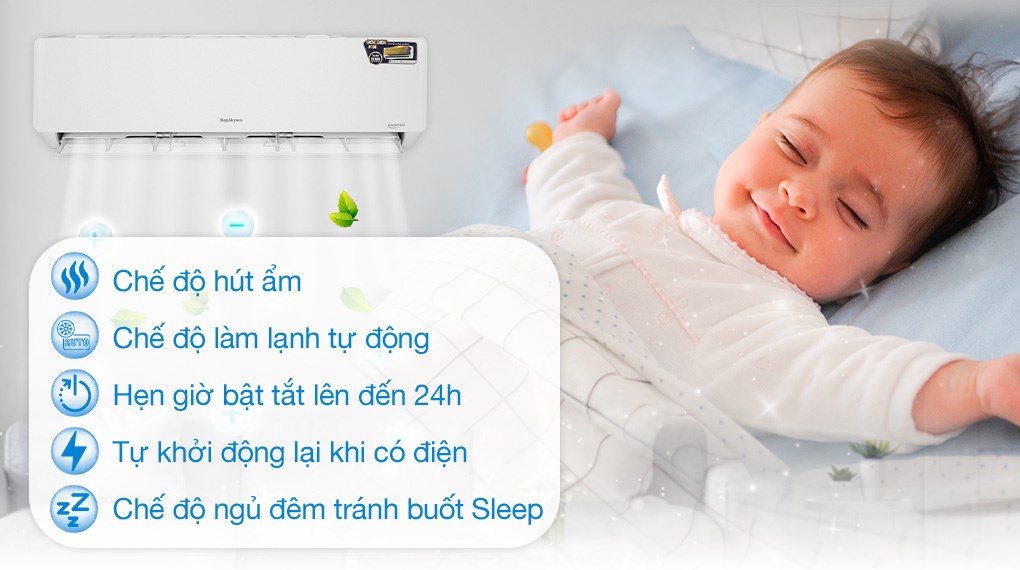 Máy lạnh Nagakawa Inverter 2.5 HP NIS-C24R2T28