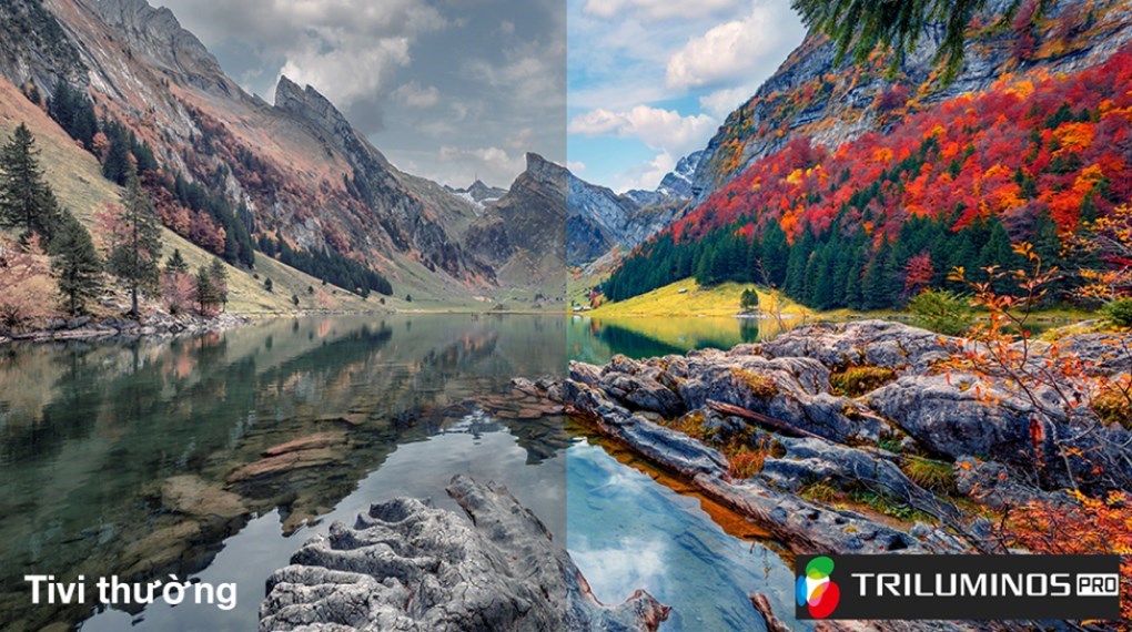 Google Tivi Sony 4K 85 inch K-85S30 - Công nghệ tạo màu Triluminos PRO 2 1020x570 4