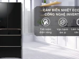 Tủ lạnh Hitachi Inverter 617 lít Multi Door R-HW620RV XK 7 45e411715eaf56b140e36df8cec9cdb8