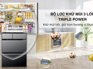 Tủ lạnh Hitachi Inverter 617 lít Multi Door R-HW620RV XK 4 5ff427038860406e7984824d29c11b3b