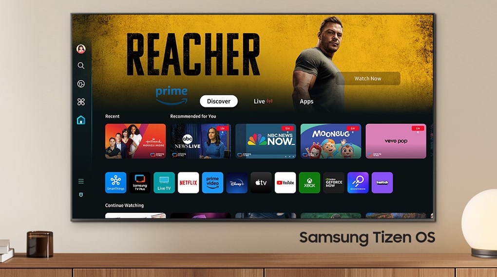 Smart Tivi Samsung 4K Crystal UHD 98 inch UA98DU9000 - Hệ điều hành