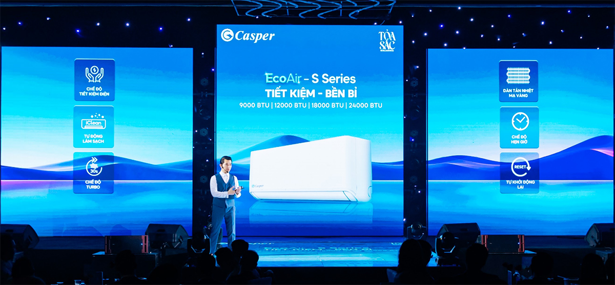 điều hoà casper SC-12FB36 1 chiều cơ

