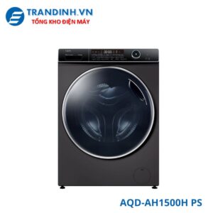 Máy giặt sấy Aqua AQD-AH1500H PS | 15kg/10kg cửa ngang 3 AQD-AH1500H PS
