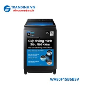 Máy giặt Samsung WA80F15B6BSV | 15kg cửa trên Inverter 3 WA80F15B6BSV
