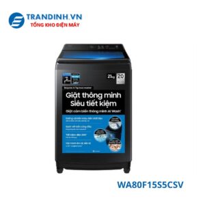 Máy giặt Samsung WA80F15S5CSV | 15kg cửa trên Inverter 3 WA80F15S5CSV