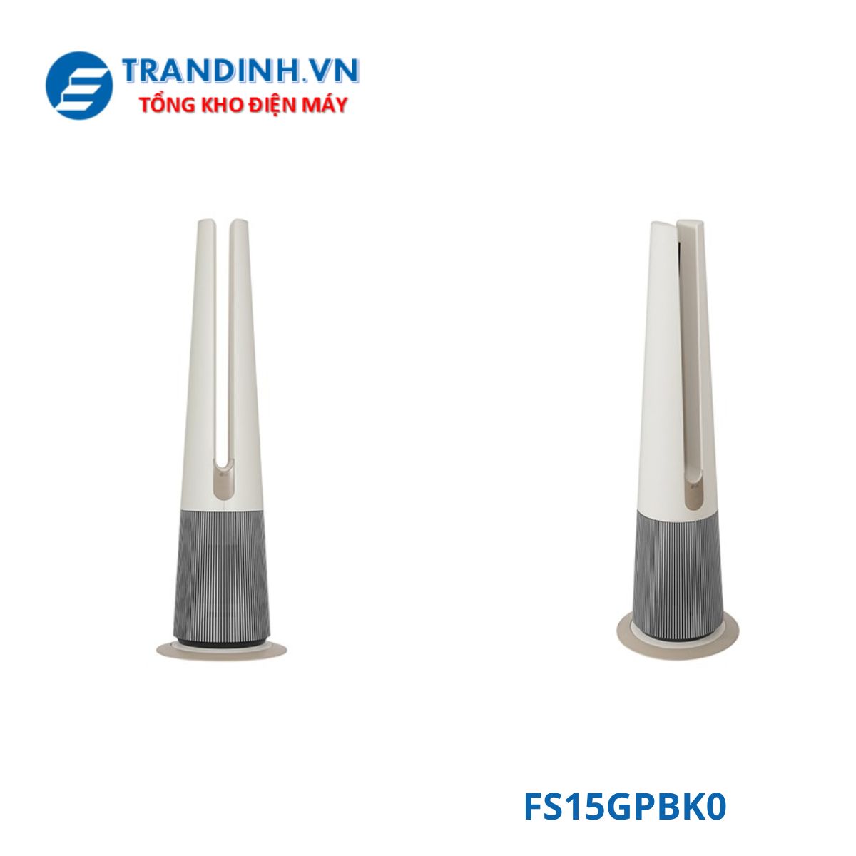 Máy lọc không khí LG FS15GPBK0 kết hợp quạt PuriCare AeroTower