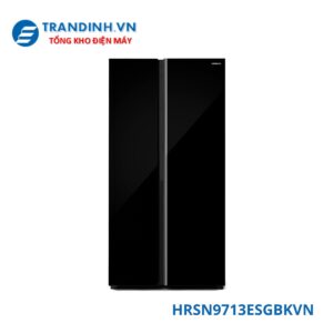 Tủ lạnh Hitachi HRSN9713ESGBKVN | 656L Side by side Inverter 3 HRSN9713ESGBKVN