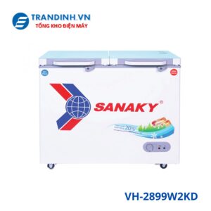 Tủ đông mặt kính Sanaky VH-2899W2KD 220L 2 ngăn 2 cánh 3 VH-2899W2KD