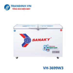 Tủ đông Sanaky VH-3699W3 | 360L 2 ngăn 2 cánh Inverter 3 VH-3699W3