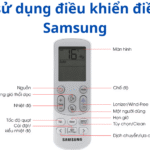 Cách sử dụng điều khiển điều hòa Samsung 1 chiều