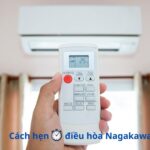 Cách hẹn giờ điều hoà Nagakawa bằng chế độ Sleep Mode